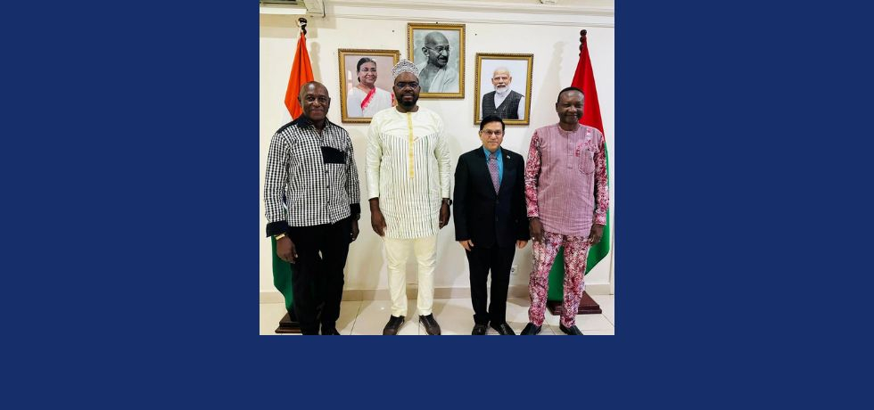 21 November 2025 – Ambassador received DG, Société Burkinabè des Fibres Textiles.